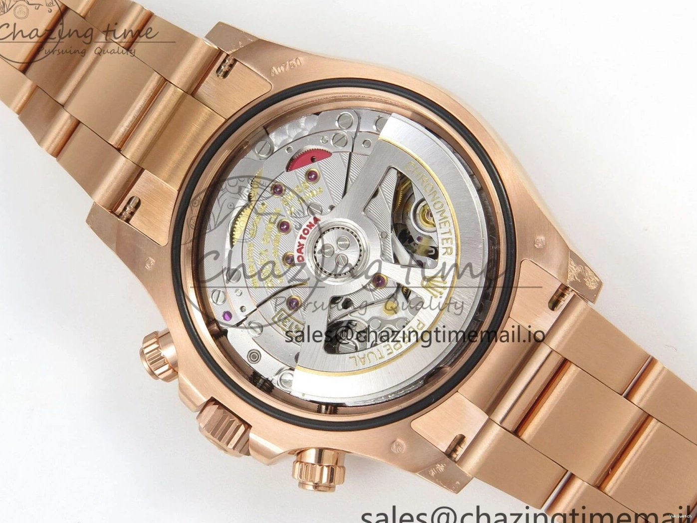 Bracelet Stick Dial 1:1 Black RG APSF Markers RG Best Daytona Edition 904L 126505 RG On SH4131 1229